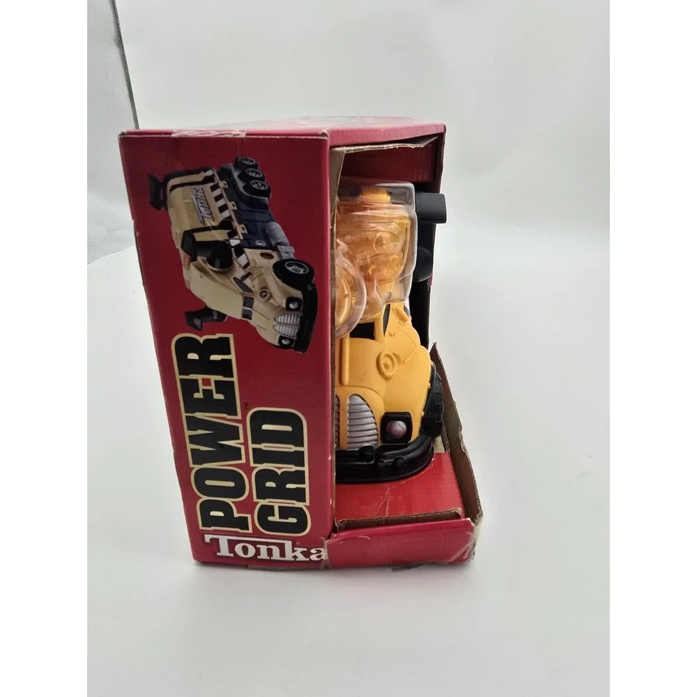 Tonka Truck Power Grid 2002‎ With Accessories Hasbro Saw, Jackhammer,  Cables